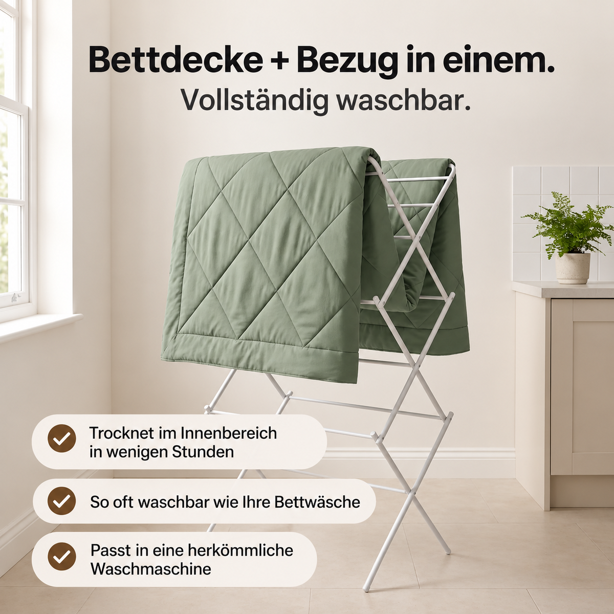 Sovelia EinfachSchlafen™ Bettdecke